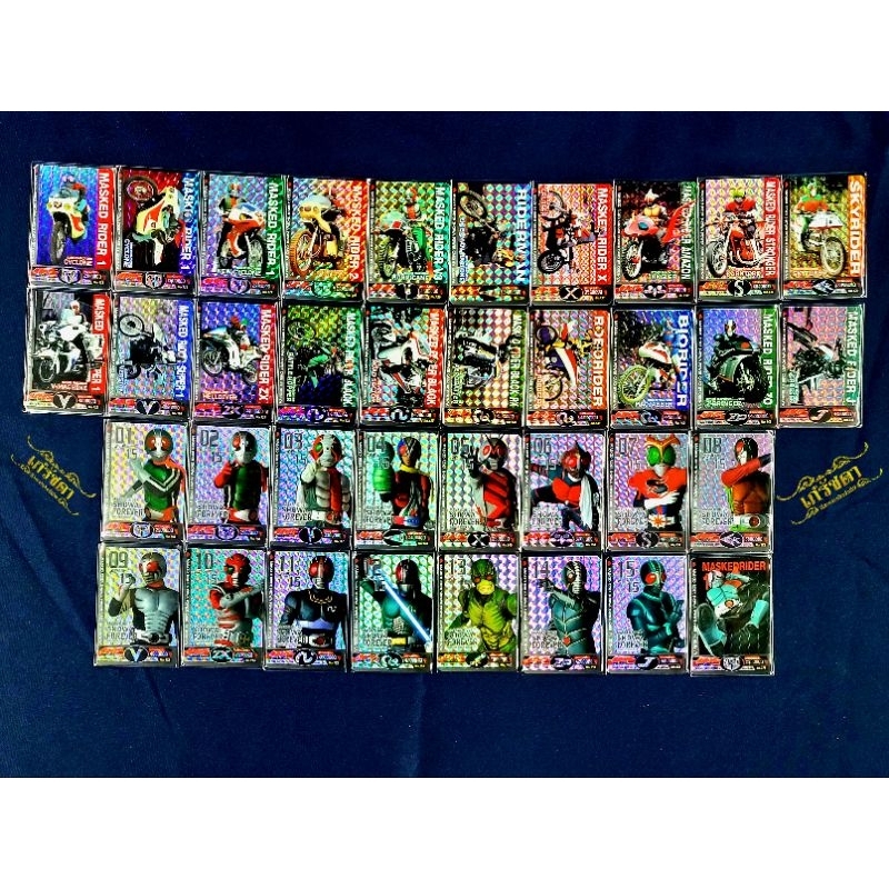 SHOWAFOREVERY CARD kamenraider การ์ดมาส์คไรเดอร์โอเดนย่า xโคโคริ ยุคโชวะระดับ R