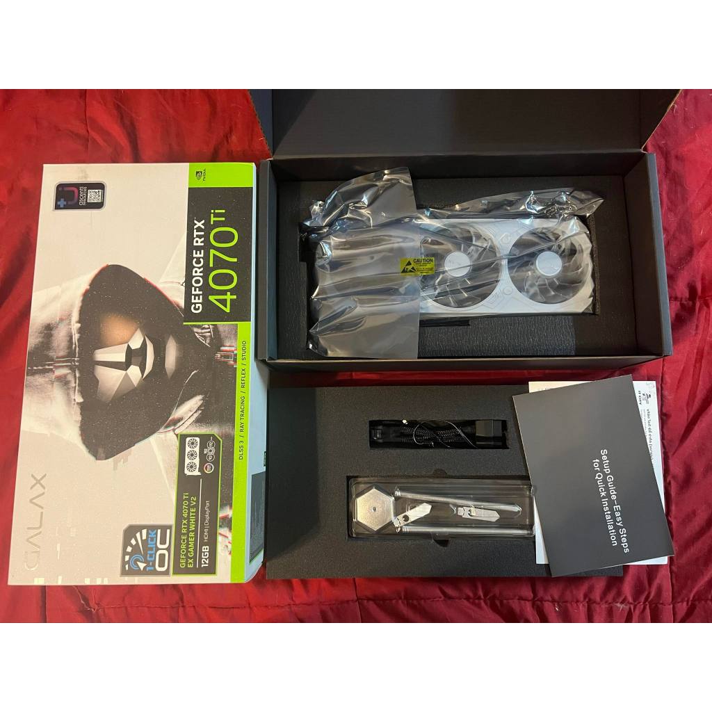 RTX 4070Ti 12GB Galax Exgamer White V2 ครบกล่อง มือ2 ราคาสุดคุ้ม
