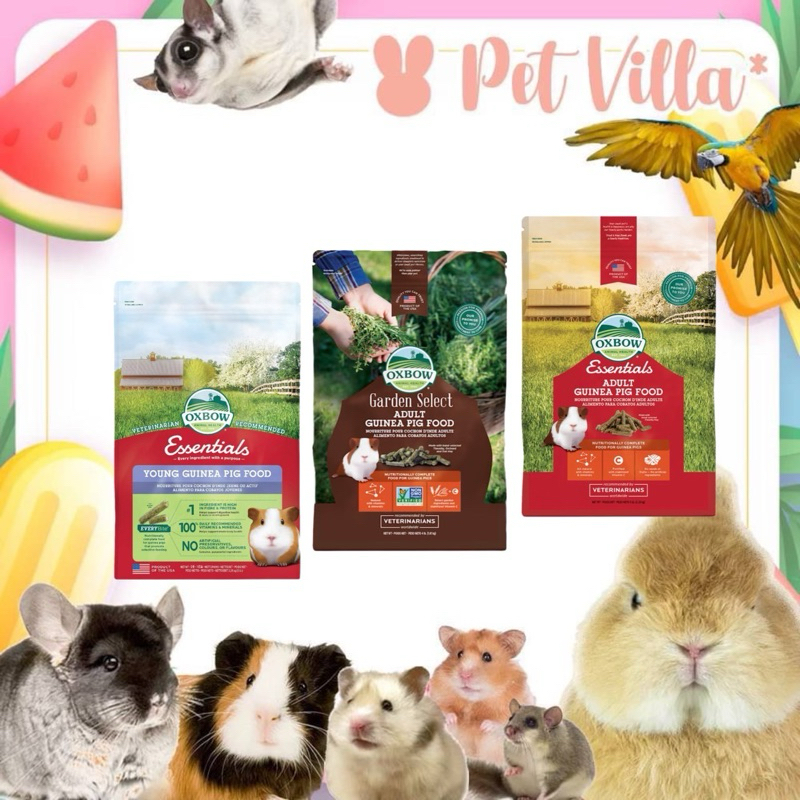 Oxbow อาหารเม็ดสำหรับแกสบี้ Guinea pig food