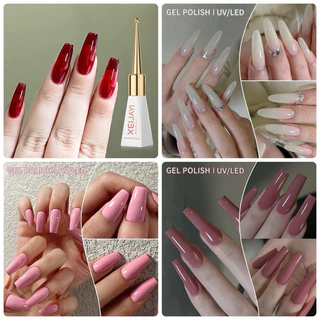 สีเจลงXEIJAYI ขนาด10ml. น้ํายาทาเล็บเจล UV LED มีให้เลือกมากกว่า 40 สี