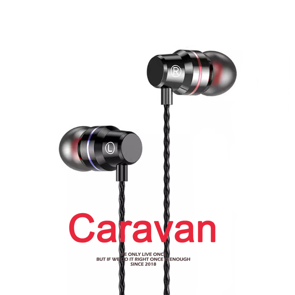 Caravan Crew Earphone หูฟัง หูฟังเกมมิ่ง 3.5mm