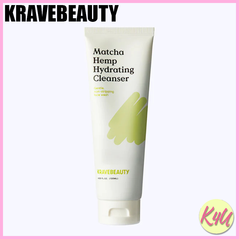 Krave Beauty Matcha Cleanser เจลทำความสะอาดใบหน้า 120 มล. (เกรฟบิวตี้)