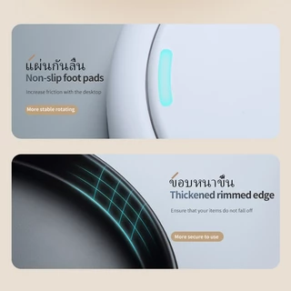 [พร้อมส่ง]Ecoco 360° ถาดพลาสติก ขนาดใหญ่ หมุนได้ ถาดใส่เครื่องปรุง ถาดใส่เครื่องสำอาง E2021/E2022