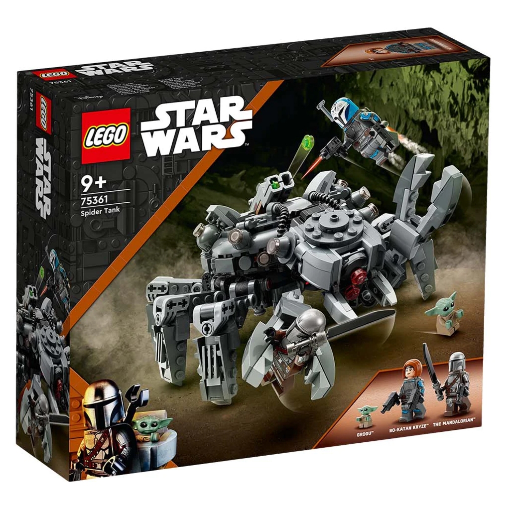 75361 : LEGO Star Wars The Mandalorian Spider Tank (สินค้ากล่องไม่สวย)