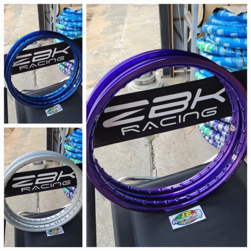 ล้อซ้งบางแค ZBK แท้ v.2 Morad ทรงหลังเต่า 1.2-17 และ 1.4-17  แถมพวงกุญแจ ZBK ทุกคู่