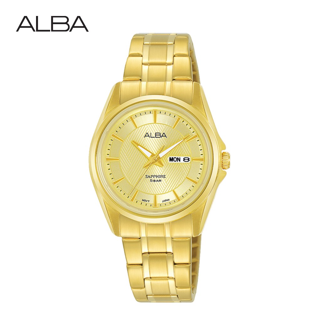 ALBA นาฬิกาข้อมือผู้หญิง Prestige Quartz รุ่น AN8018X