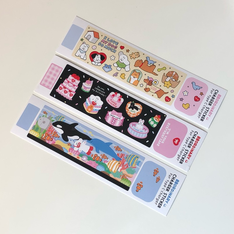 สติกเกอร์ที่ชาร์จ สำหรับ iphone, ipad, type c ⭐️ charger sticker 💓