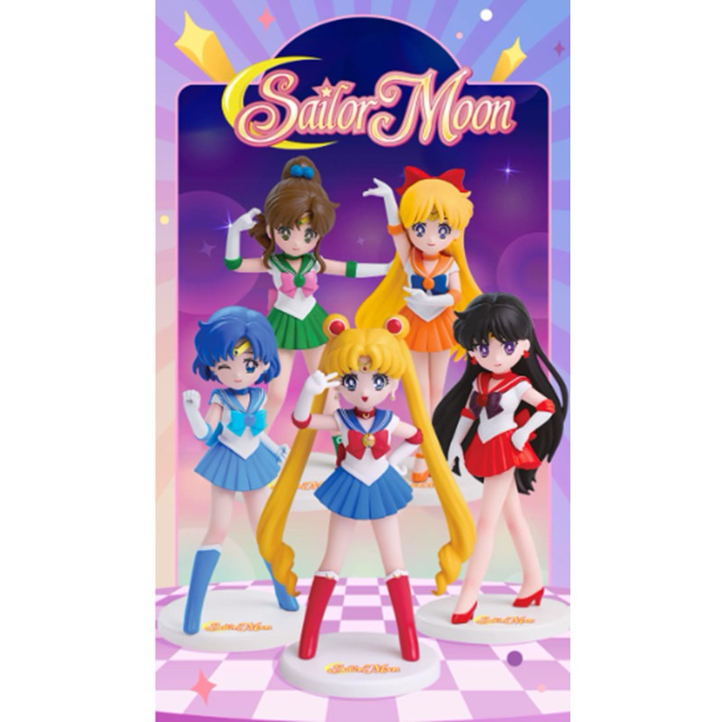 กล่องสุ่ม(แบบเลือกตัว)ลิขสิทธิ์แท้ POP MART Sailor Moon Mystery Box เซเลอร์มูน การ์ตูน ส่งจากกรุงเทพฯ