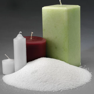 สเตียริก แอซิด Stearic acid สารเพิ่มความแข็ง ขนาด500กรัม/1กิโลกรัม เอสเอ S.A. ผสมเทียน เทียนผิวมันลื่นถอดจากพิมพ์ง่าย