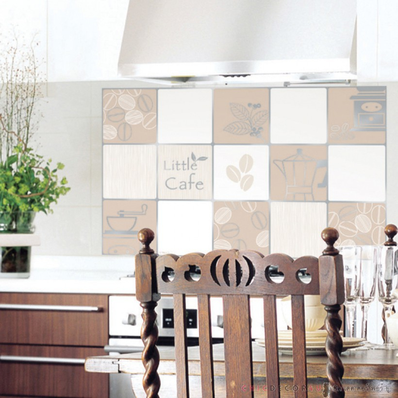 AL-16 Little Cafe Coffee กาแฟ ขนาด 45 X 75 เซนติเมตร