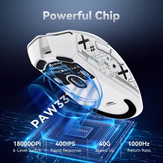 Attack Shark R1 gaming Mouse เมาส์บลูทูธไร้สาย PAW3311 เมาส์สำหรับเล่นเกม 3โหมด บลูทูธ 2.4G Type-C