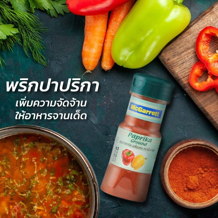 KETO เครื่องเทศคีโต ออริกาโน่ ผงปาปริก้า เพิ่มกลิ่นอาหารให้หลากหลายเมนูอร่อยยิ่งขึ้น