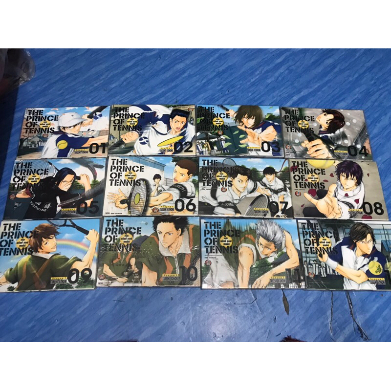 หนังสือการ์ตูน THE PRINCE OF TENNIS เดอะ พรินซ์ ออฟ เทนนิส 12 เล่มจบ หนังสือใหม่ มือ 1