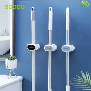[พร้อมส่ง]ECOCO ที่แขวนไม้ถูพื้น ติดผนัง รุ่นไม่ต้องเจาะ ที่หนีบไม้กวาด ติดผน ที่เก็บไม้กวาด พร้อมสติ๊กเกอร์ E2001
