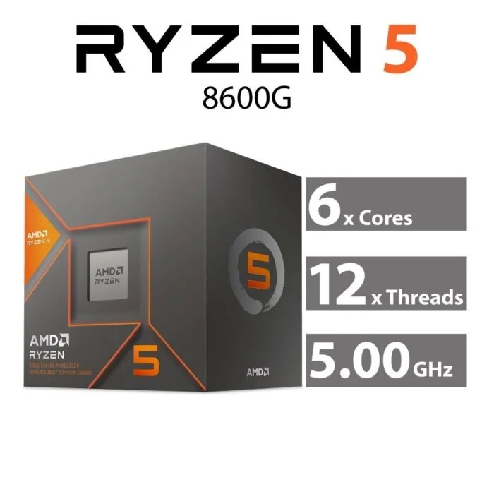 CPU (ซีพียู) AMD RYZEN 5 8600G (SOCKET AM5) ประกัน 3 ปี