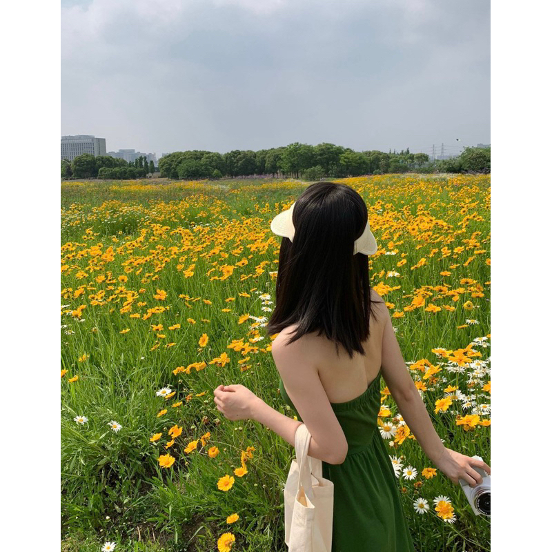 หมวกกันแดดครึ่งใบ ปักG ระบายอากาศได้ดี (พร้อมส่ง) - รูปที่ 7