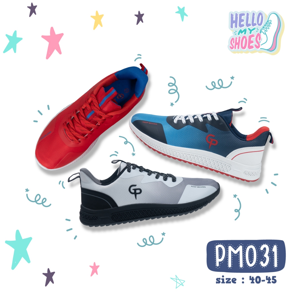 รองเท้าผ้าใบ สนีกเกอร์ แนะนำเพิ่มไซซ์ รุ่น PM031 สินค้าตรงปก จัดส่งไว แท้100%
