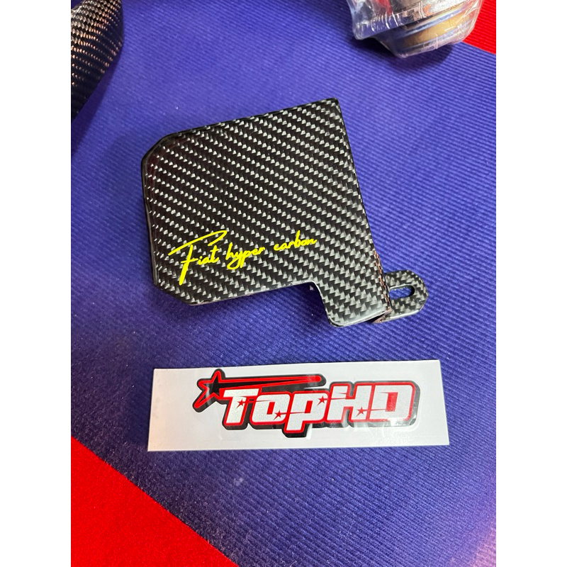 ครอบคอยล์จุดระเบิดคาร์บอนแท้ งานFiat hyper carbon(ไม่ต้องสับ)