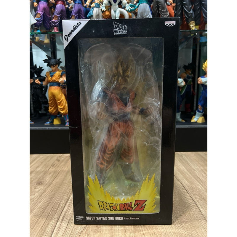 DRAGON BALL Z GRANDISTA SUPER SAIYAN SON GOKU MANGA DIMENSIONS