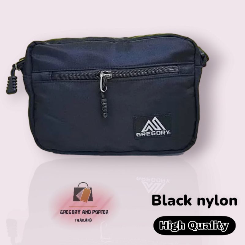 กระเป๋าสะพายข้าง Gregory Black Nylon Minimal