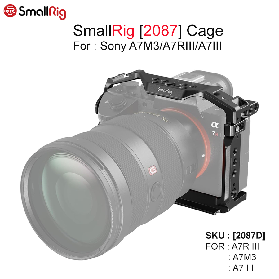 SmallRig (2087D) Cage For Sony A7RIII / A7M3 / A7III
