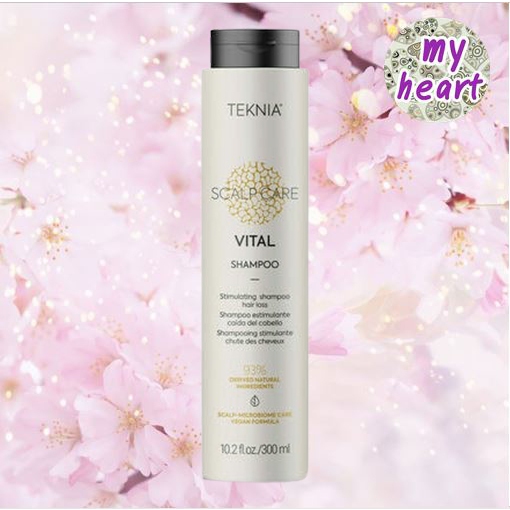 Lakme Teknia Scalp Care Vital Shampoo 300 ml แชมพูไมเซลล่าปราศจากซัลเฟต เพื่อป้องกันผมร่วง