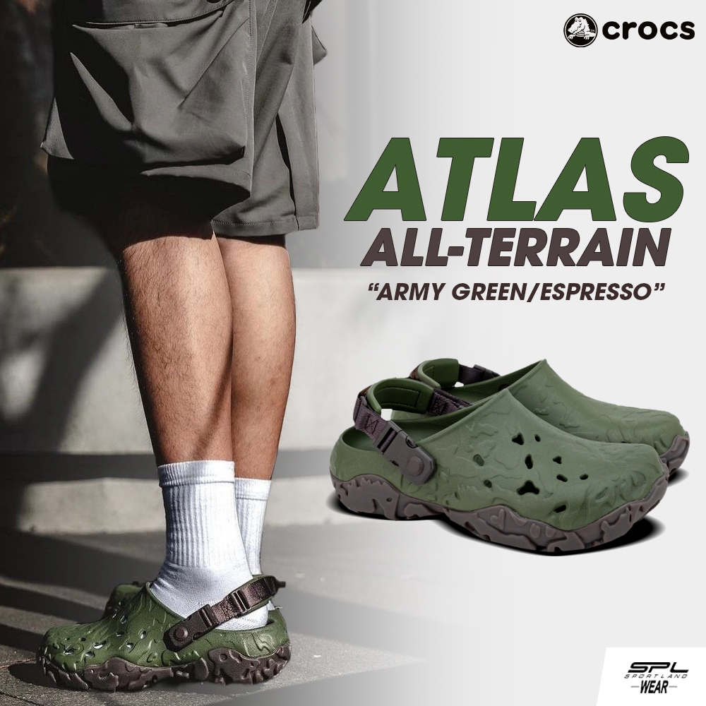Crocs รองเท้าแตะ รองเท้ารัดส้น ND UX All Terrain Atlas Clog 208391-32C (3290)