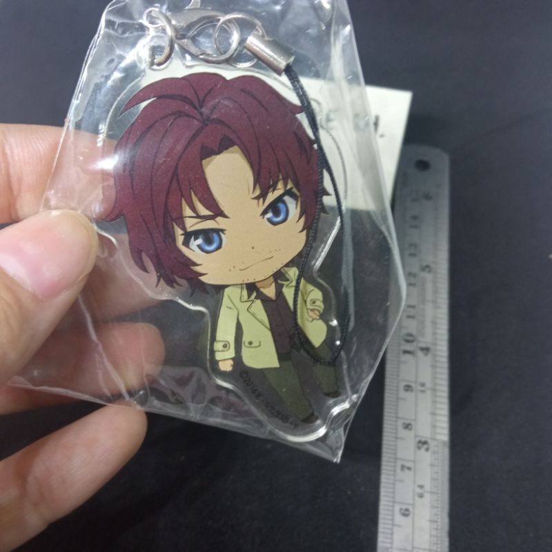 พวงกุญแจอะคริลิคลิขสิทธิ์แท้ Oda Sakunosuke จากเรื่องคณะประพันธกรจรจัด bungo stray dog