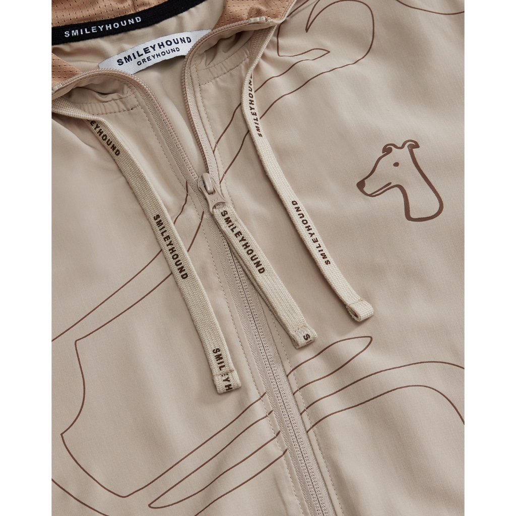 SMILEYHOUND ACTIVEWEAR NYLON HOODIE JACKET