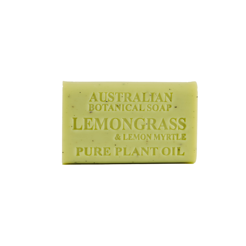 Australian Botanical Soap Lemongrass and Lemon Myrtle สบู่ออแกนิค สบู่นำเข้า กลิ่น ตะไคร้ ผสม เลมอน