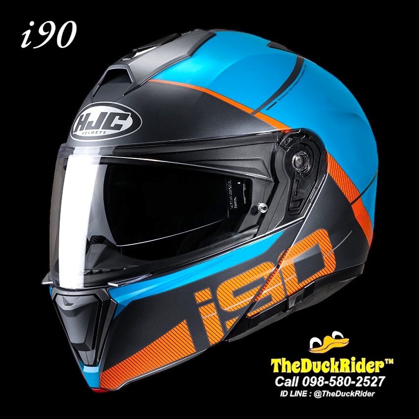 HJC i90 MAY MC47SF ยกคาง มีแว่นกันแดดภายในตัว