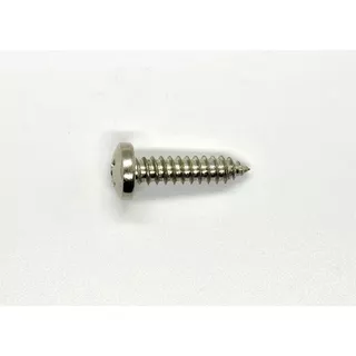 สกรูเกลียวปล่อย หัวกลม แฉก ห้วP #6 ตะปูเกลียว ชุบนิเกิล Self Tapping Screws Pan Head #6 Nickel Plated