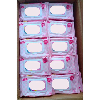 (คละแบบ/คละสี) ทิชชู่เปียก [1ห่อ] Baby Wipes ผ้านุ่มชุ่มชื่น ทำความสะอาดได้ดี /1739