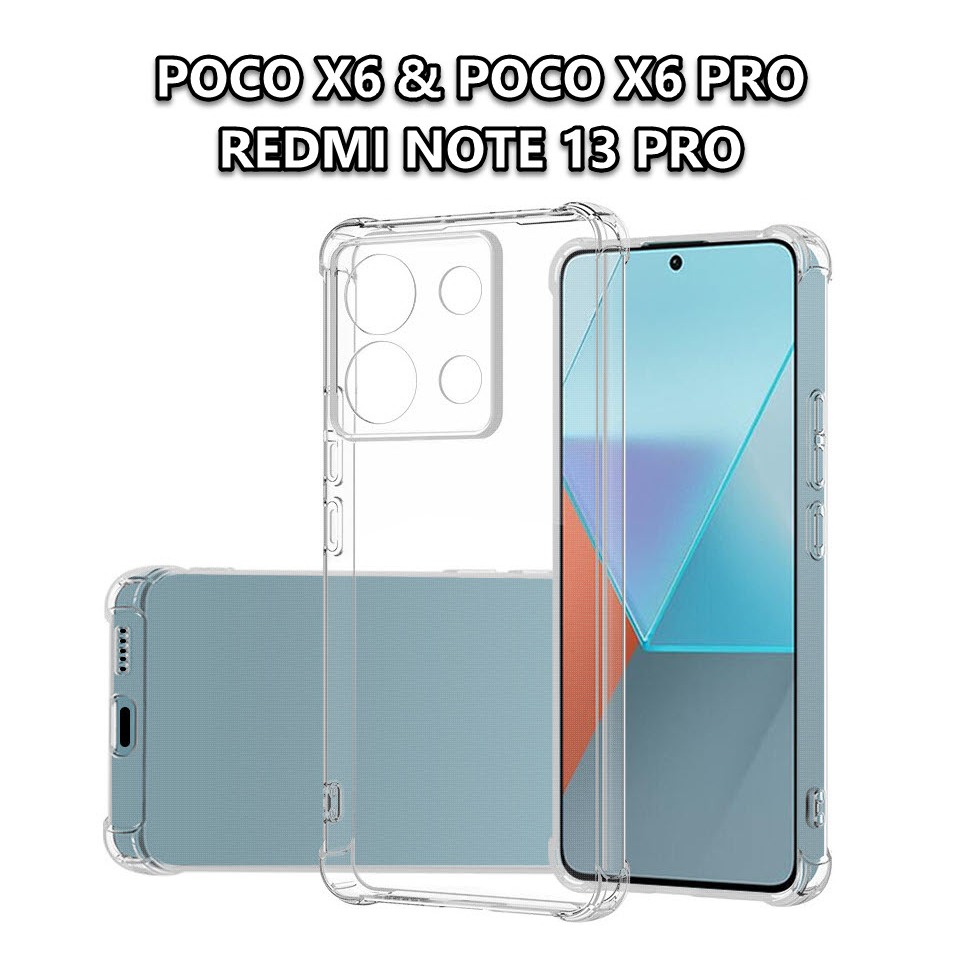 เคส POCO X6 X6PRO เคสใสเสริมมุมเสริมกันกระแทก