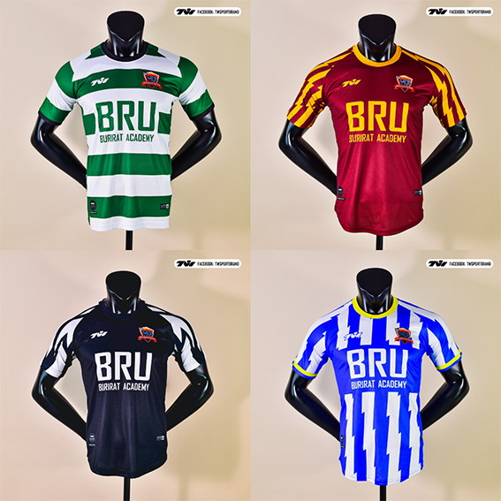 เสื้อซ้อม บุรีราษฎร์อคาเดมี่ Burirat Academy x TWSPORT 2024