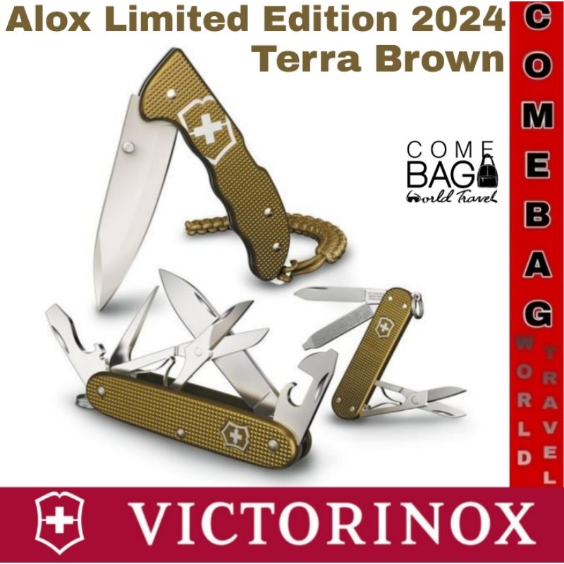 มีดพับVictorinox Alox Limited Edition 2024 Terra Brown ของแท้ Swiss Made