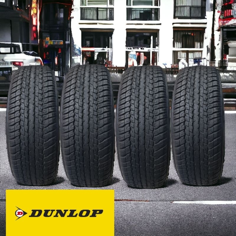 ยางถอดป้ายแดงราคาถูก255/65R17 Dunlop ยางสภาพเหมือนใหม่ยังไม่ได้วิ่งลงถนนถอดโชว์รูม(ราคารวม4เส้น)บริก