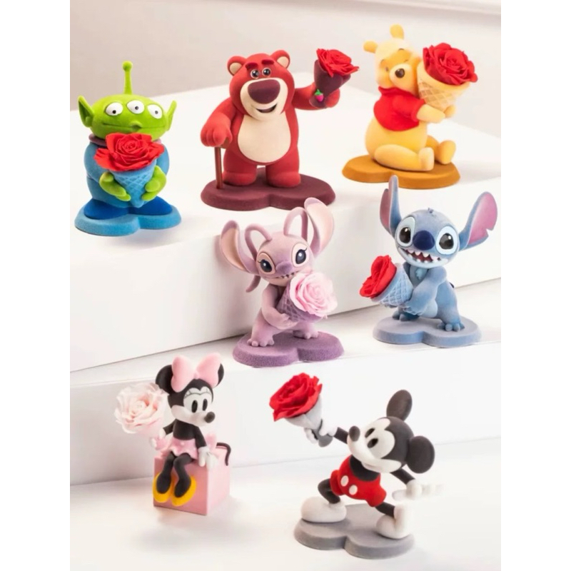 พร้อมส่ง! 🌹Bestine x Disney Everlasting Flower Series ✨ดอกกุหลาบ ของขวัญวาเลนไทน์