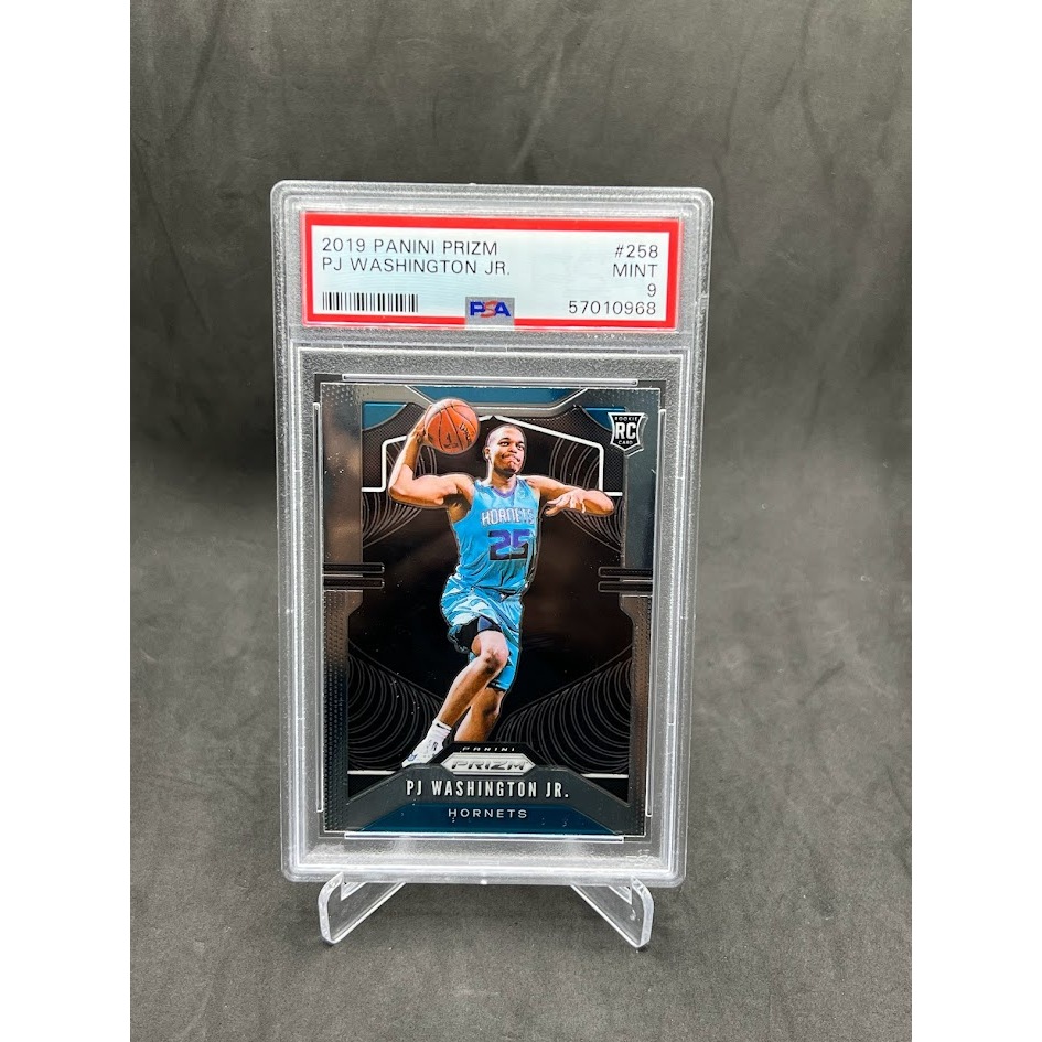 การ์ดบาสเกตบอล 2019 Panini Prizm PJ Washington JR. #258 ( MINT PSA 9 or 10) Basketball Card+ FREE GI