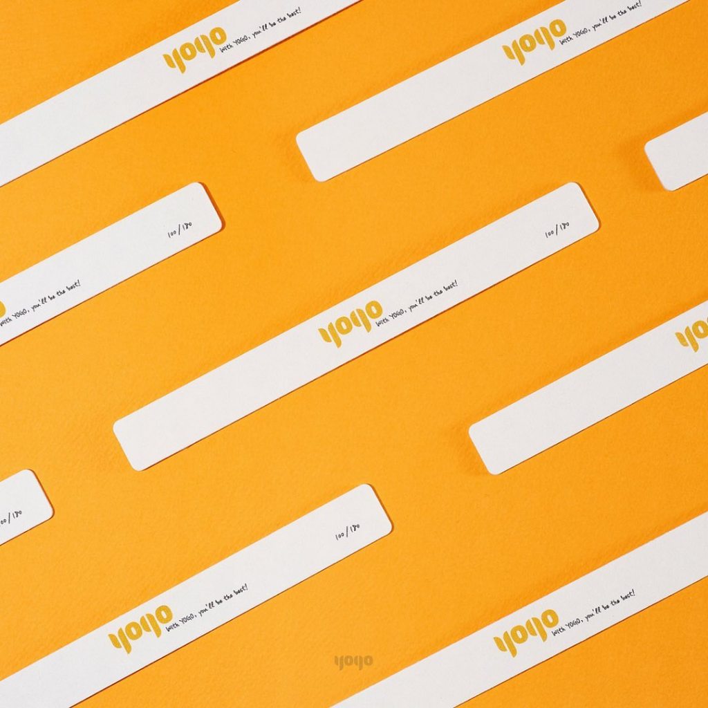 YOGO NAIL WOOD FILE ตะไบ ผลิตจากเกาหลี
