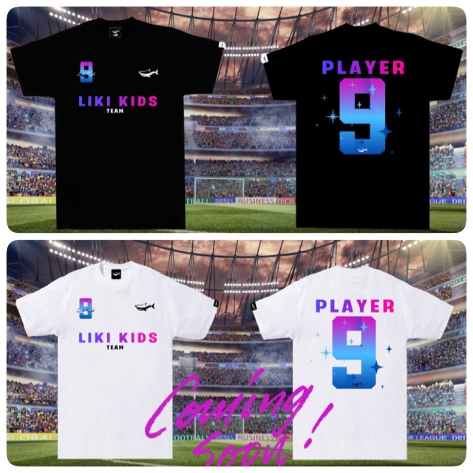 #LIKI #เสื้อเด็ก #เสื้อกีฬา #เสื้อพิมพ์ลาย #เสื้อผ้าเด็ก