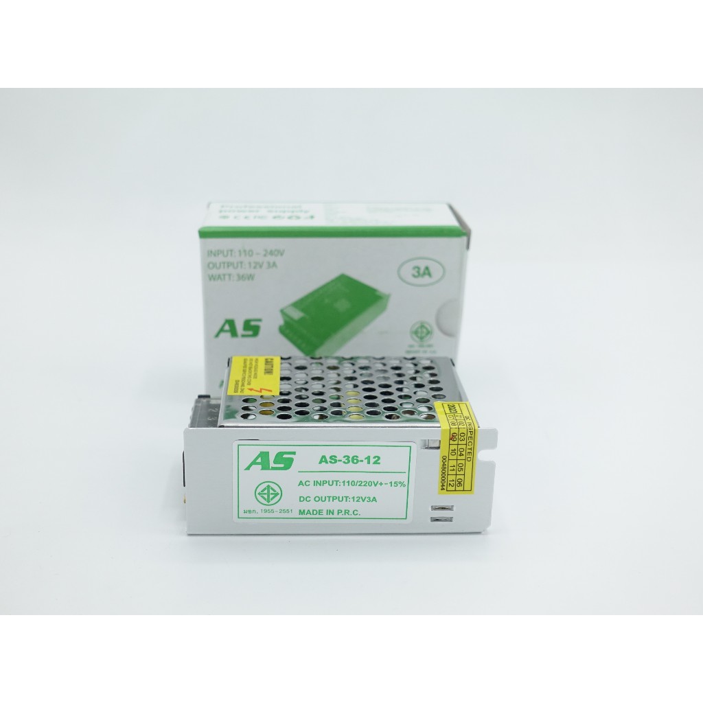 Adapter 12VDC สำหรับไฟ LED เส้น