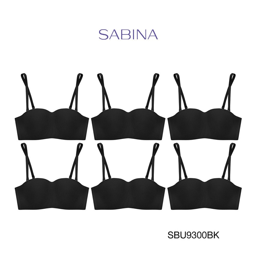 SABINA BRALESS เสื้อชั้นใน (Set 6 ชิ้น) Invisible Wire Body Bra The Series รุ่น Pretty Perfect รหัส 