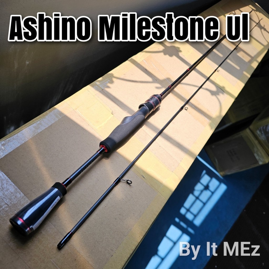 ของแท้ ราคาถูก ❗❗ คันตีเหยื่อปลอม กราไฟท์ IM9 Ashino Milestone Ultralight เหมาะกับงานปลาเกล็ด สปิ๋ว ช่อน ตกหมึก ตกกุ้ง