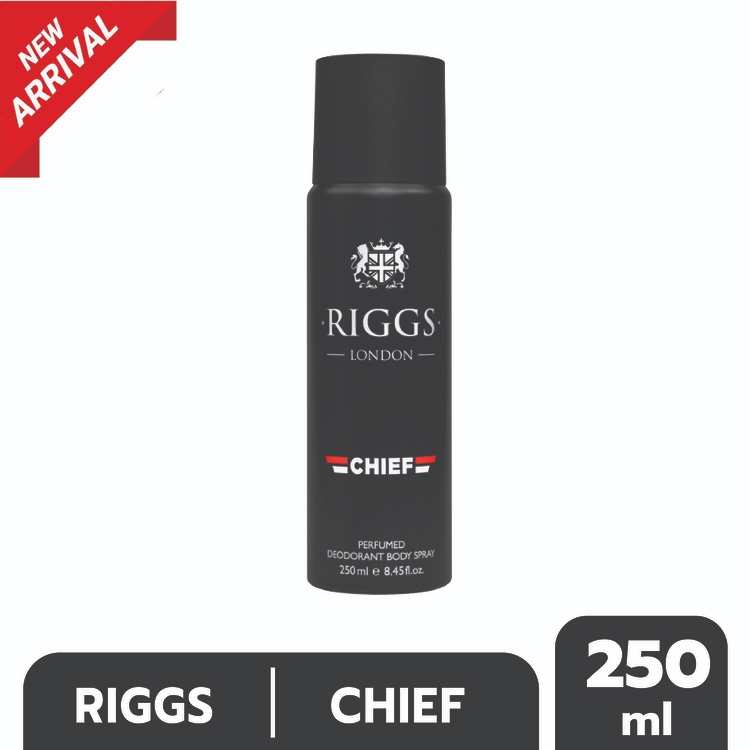 Riggs London Body Spray - Chief 250ml / ริกส์ ลอนดอน บอดี้ สเปรย์ - ชีพ 250 มล.