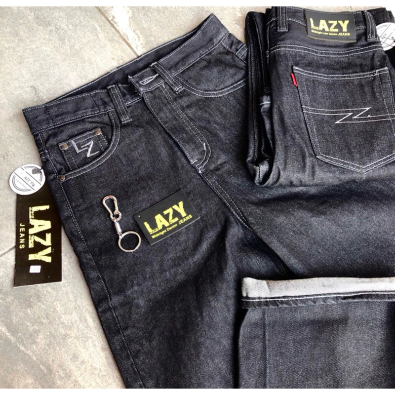 กางเกงยีนส์LAZY14Oz.ผ้าดิบ