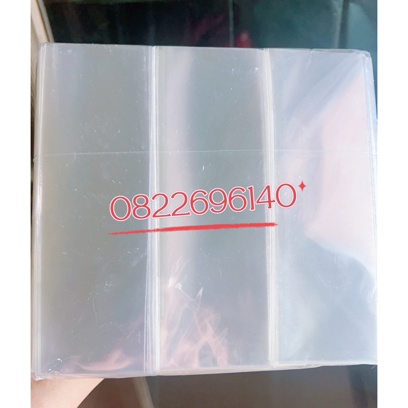 ถุงแก้วoppขนาด2x6นิ้ว“และ2x7นิ้ว”ค่ะ