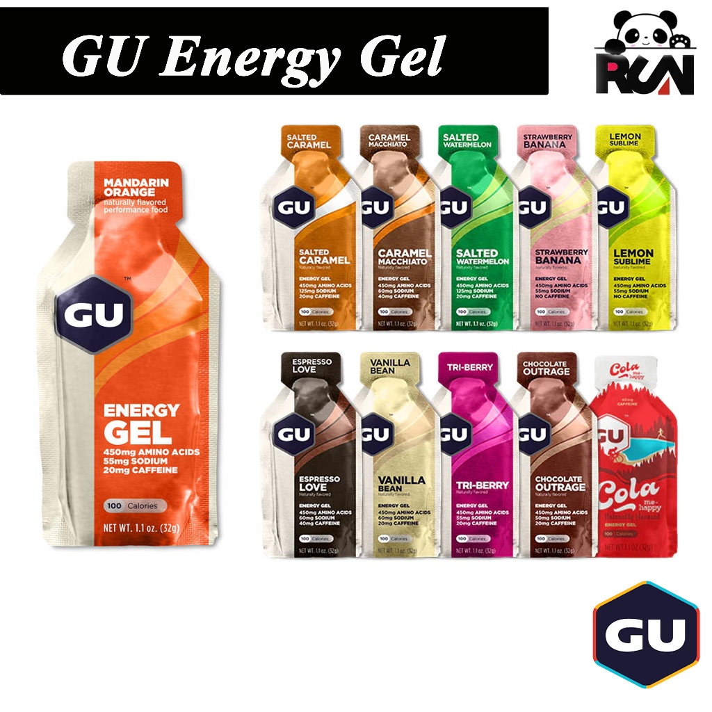 GU Energy Gel เจลให้พลังงานที่ดีทีสุด