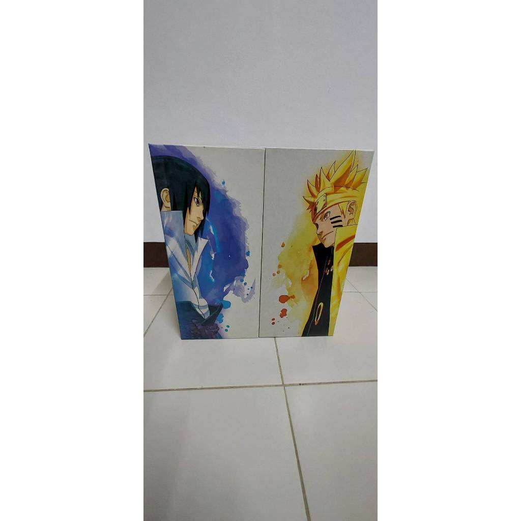 กล่องเปล่า BOXSET Ver.2 สีขาว Naruto นารูโตะ นินจาคาถา โอ้โฮเฮะ สภาพดี