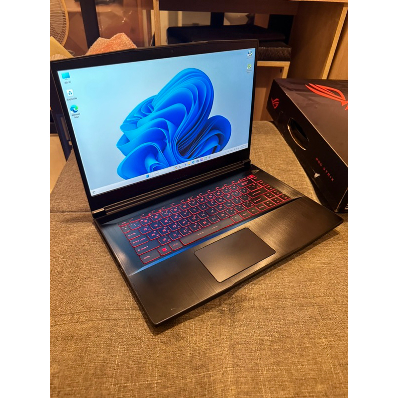 MSI GF63 Thin i7-11800H/8/512 RTX3050Ti มืองสอง ราคาถูกสุดในตลาด